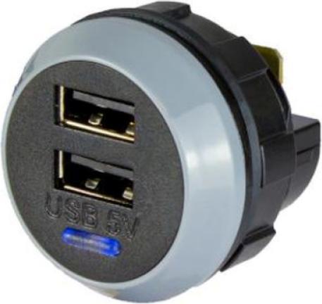 Image du produit Alfatronix Chargeur USB 12/24 VDC PVPro D