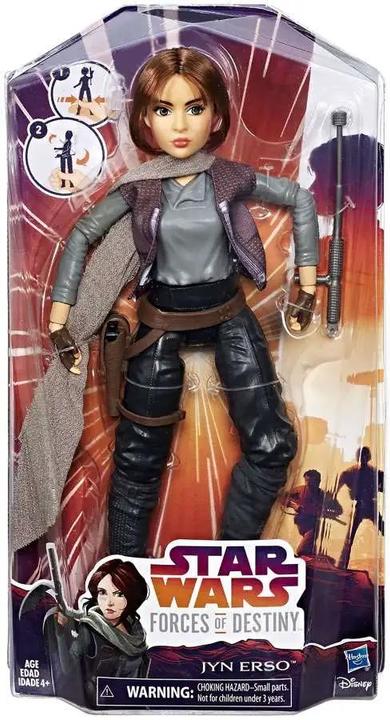 Actual product image Hasbro Star Wars Forces of Destiny Adventure Jyn Erso Figure