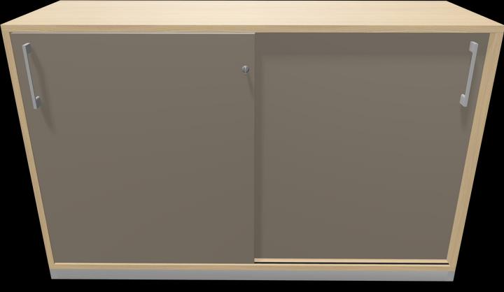 Actual product image Narbutas Choice sliding door cabinet (120 x 40 x 76 cm)