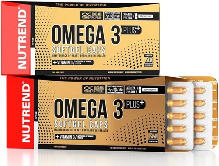 Nutrend Omega 3 Plus (120 Stück, Kapseln)