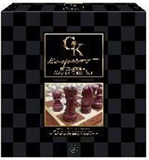 Actual product image Jackpot Kasparov International Master Chess Set