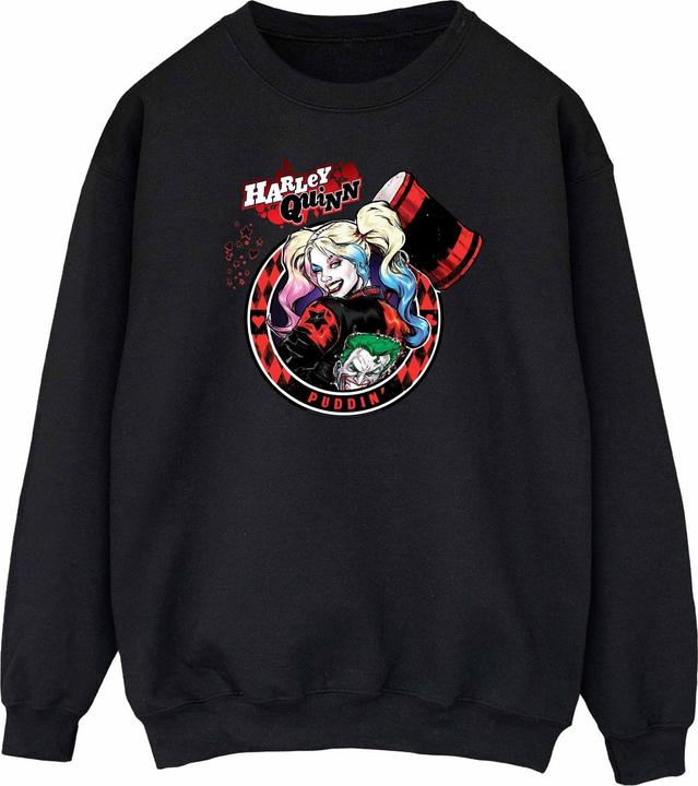Harley Quinn Joker Patch Sweatshirt