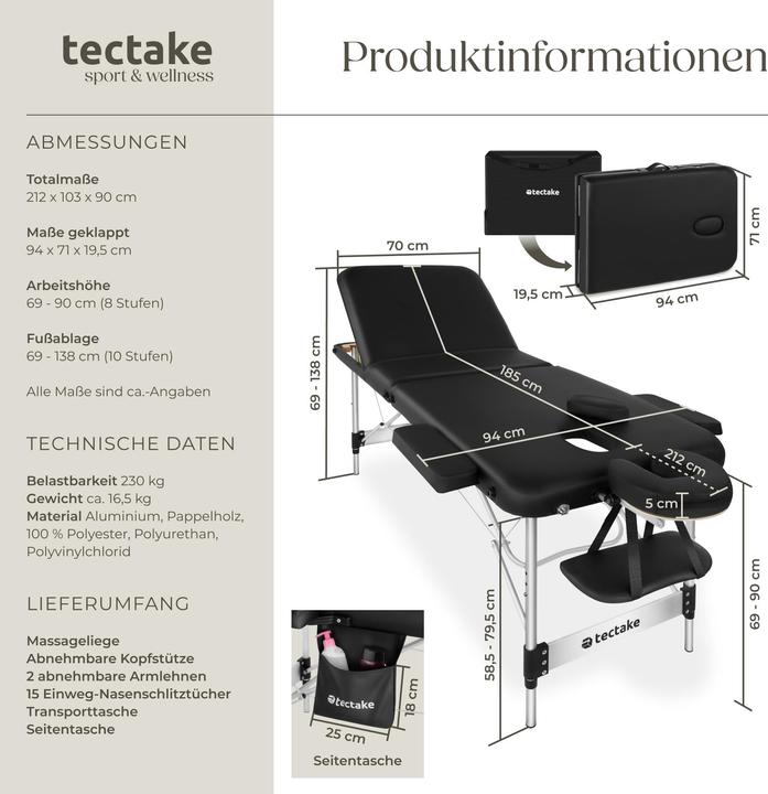 Produktbild tectake 3 Zonen
