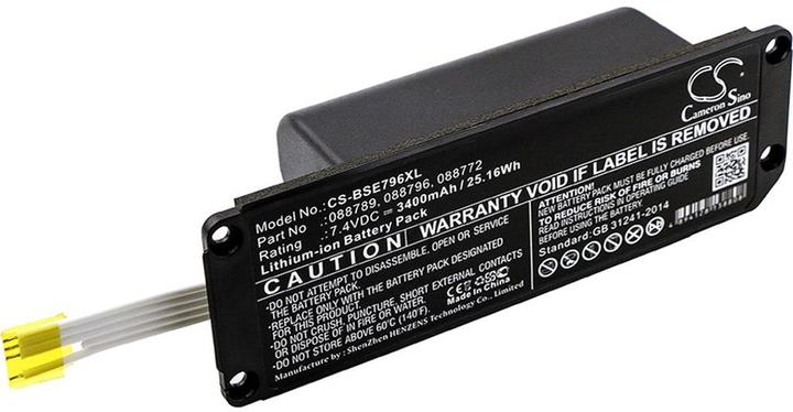 Actual product image CS Cameron Sino Battery for Bose Soundlink Mini 2 etc (3400 mAh)