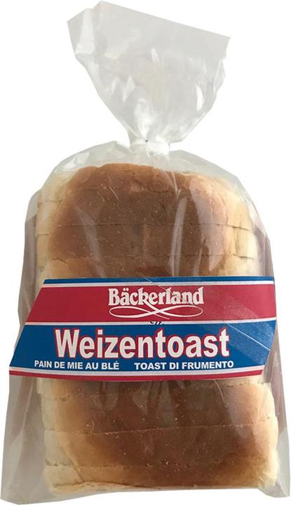 Produktbild Bäckerland Weizentoast (250 g)