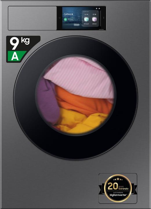 Produktbild Samsung Washing machine WF90F09C4SU3 1400 rpm 9 kg (9 kg, Links)