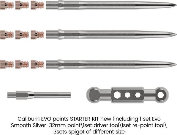 Actual product image Caliburn EVO Points Starter Kit