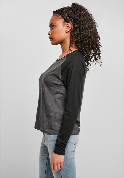 Actual product image Urban Classics Ladies Contrast Raglan Longsleeve (S)