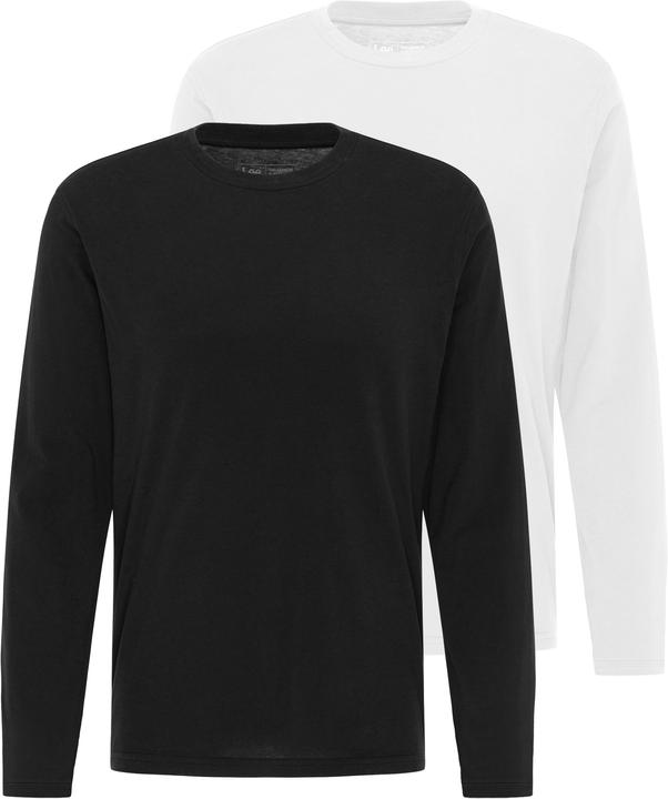 Lee Twin Pack Crew Ls (M)