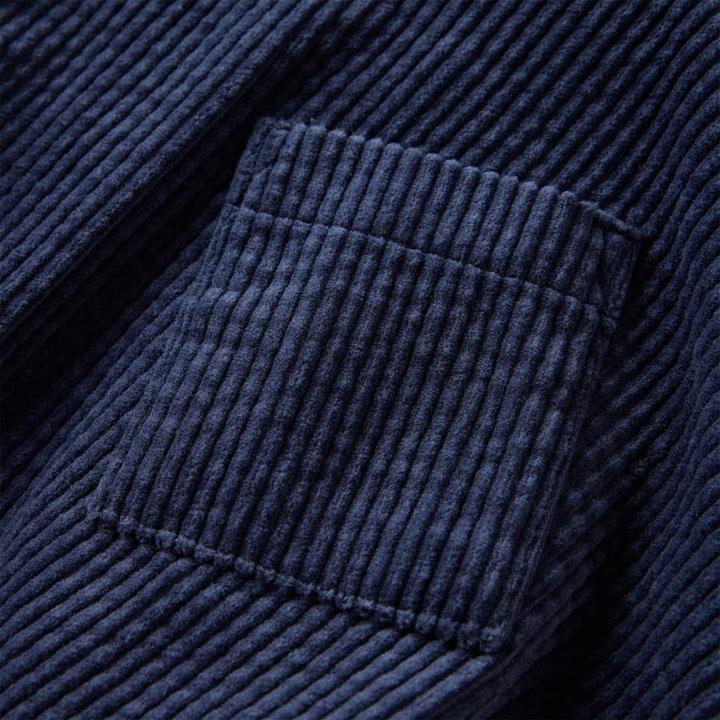 Image du produit VidaXL Jupe enfant avec poches Velours côtelé Bleu marine 128,Matière : 100 (128)