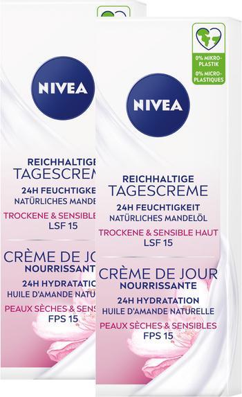 NIVEA Reichhaltige Tagescreme LSF 15 DUO
