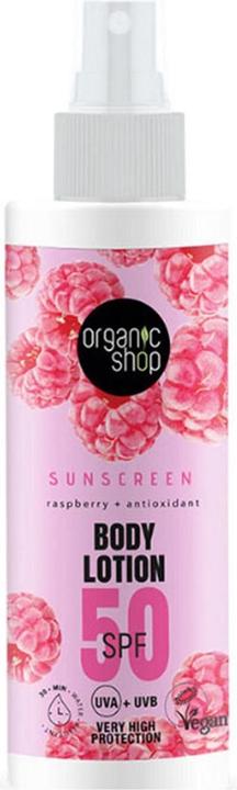 Produktbild Organic Shop Sunscreen Body Lotion 50 SPF 150ml (Sonnenlotion, SPF 50, 50 ml)