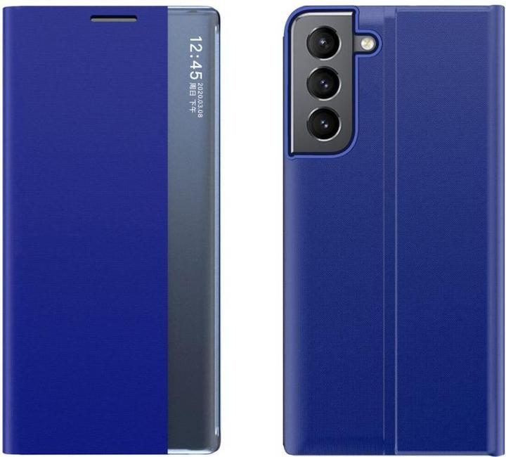 Immagine prodotto Hurtel Nuova custodia Sleep per Samsung Galaxy S23 con supporto pieghevole blu (Samsung Galaxy S23)