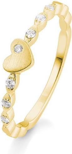 Produktbild Breuning Verlobungsring Herz (58, 750/18 K Gold)