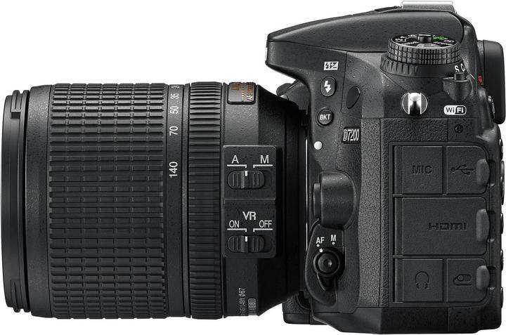 Actual product image Nikon D7200 Kit (18 - 140 mm, 24.20 Mpx, APS-C / DX)