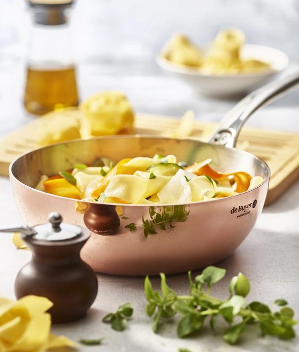 Actual product image de Buyer prima matera (24 cm, Frying pan, Stainless steel, Copper)