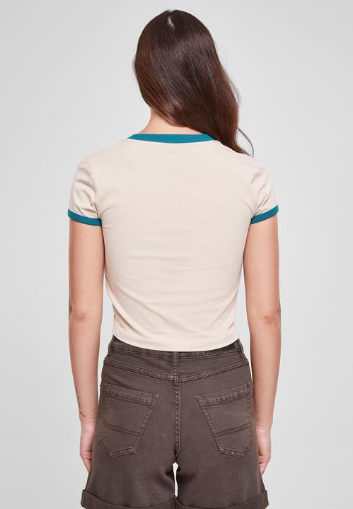 Actual product image Urban Classics Ladies Stretch Jersey Cropped Tee (4XL)