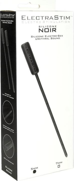 Productafbeelding ElectraStim Silicone Noir Flexibel Geluid 7mm