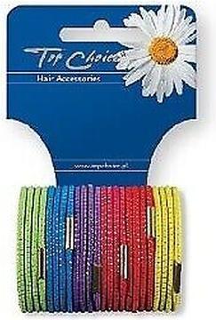 TOP Choice Hair Elastics 21282 24Pcs