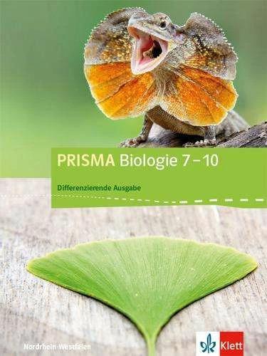 Actual product image PRISMA Biologie 7-10. Schulbuch Klasse 7-10. Differenzierende Ausgabe Nordrhein-Westfalen (German, Ernst Klett Publishers, 2019)