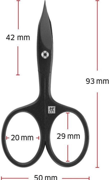 Image du produit Zwilling 47200-401-0 Ciseaux à ongles Acier inoxydable Lame droite Pincette de manucure