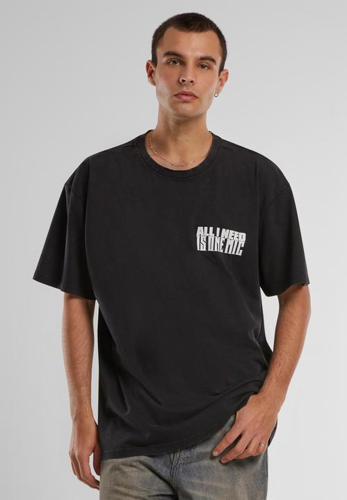 Actual product image Mister Tee Nas Stillmatic Acid Washed Oversize Tee - 89293 (M)