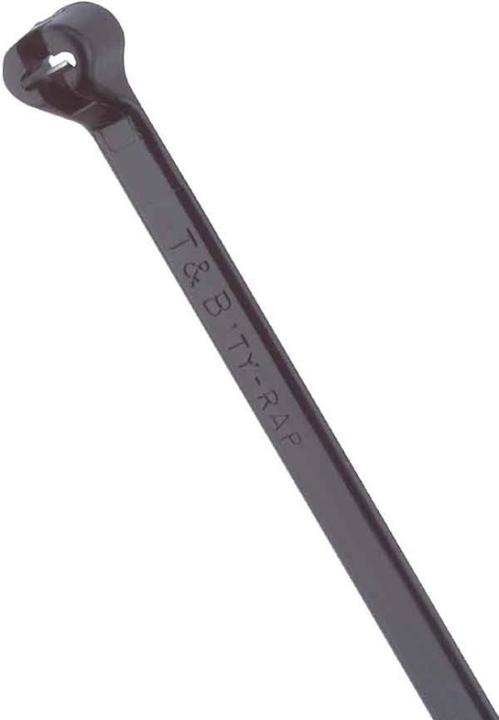 Immagine prodotto ABB Fascetta 3,6x140 nera TY524MXR resistente ai raggi UV sacchetto a 100 (Fascette in plastica, 140 mm, 100 pz.)