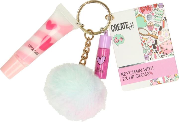 Immagine prodotto Create It! Set di portachiavi con lucidalabbra