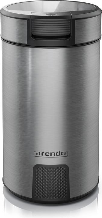 Produktbild Arendo Elektrische Kaffeemühle Edelstahl, Gewürzmühle Coffee Grinder Schrotmühle, Edelstahlmesser