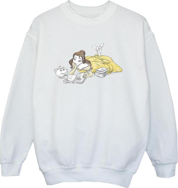 Image du produit Disney - Sweat BEAUTY AND THE BEAST BELLE READING - Garçon (140, 146)