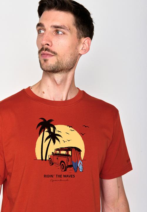 Actual product image Greenbomb Nature Car Surf Fusion T-Shirt (XL)