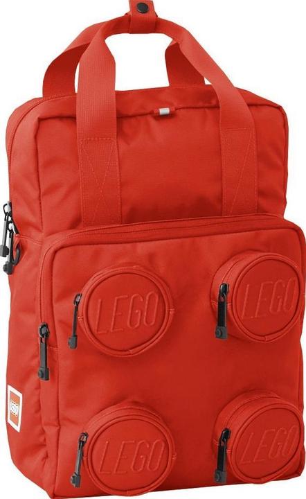 LEGO Schoolrugzak 15L 2x2 Brick Bright Red (15 l)