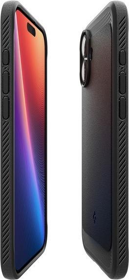 Image du produit Spigen Étui Rugged Armor Mag Magsafe pour iPhone 16 Plus 6,7" noir mat (Apple iPhone 16 Plus)