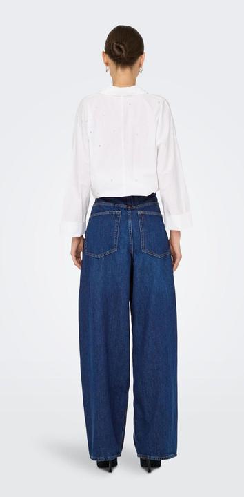 Actual product image Only ONLPAULINA Hohe Taille Baggy Fit Jeans Jeans mit weitem Bein (W26/L32)