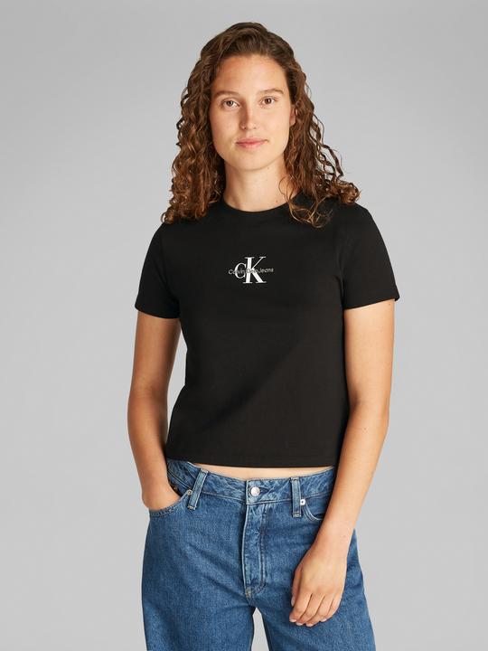 Actual product image Calvin Klein Jeans Monologo Baby Tee (S)