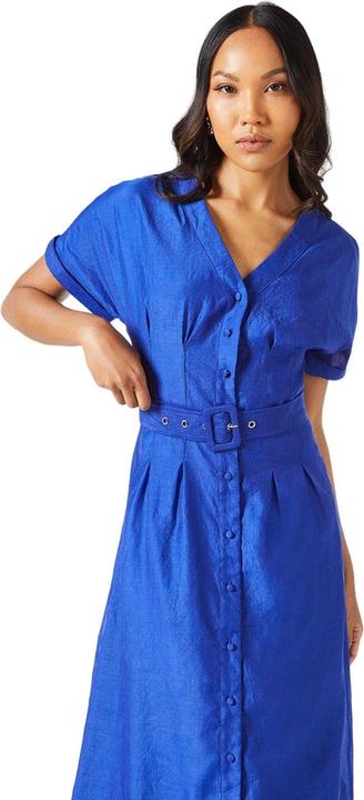 Actual product image Principles Womens/Ladies Belted Organza Shirt Dress (46 D)