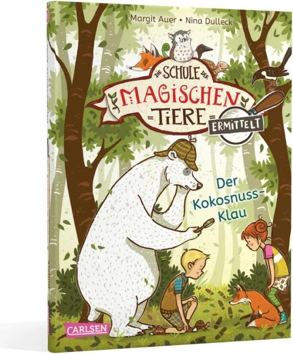 Produktbild Die Schule der magischen Tiere ermittelt 3: Der Kokosnuss-Klau (Zum Lesenlernen) (Deutsch, Nina Dulleck, Margit Auer, 2021)