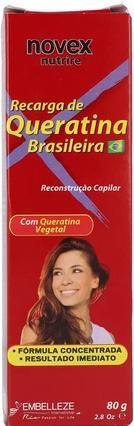 Novex Brasilianisches Keratin Aufladung von Keratin 80g