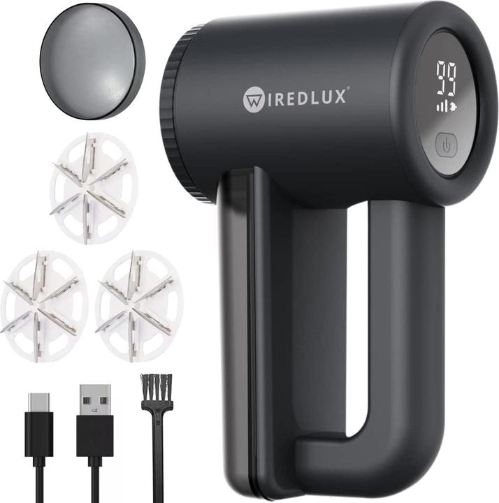 WiredLux Fusselrasierer Elektrisch in Schwarz