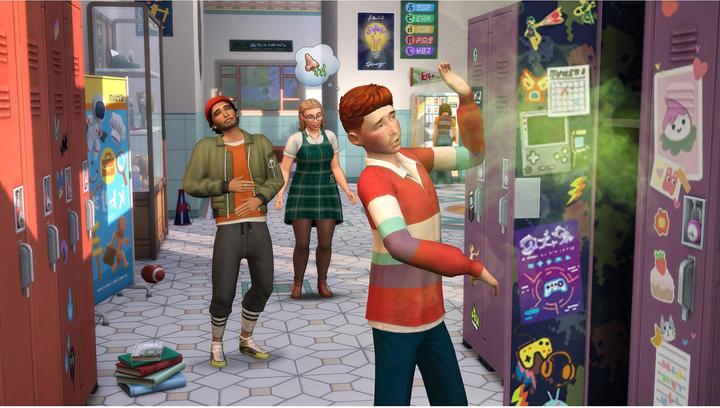Actual product image EA Games The Sims 4 High School Years (Code in a Box) (PC, DE, FR, IT)