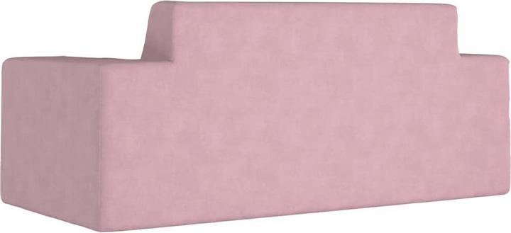 Produktbild VidaXL Kindersofa 2-Sitzer Rosa Weich Plüsch (Kindersofa)