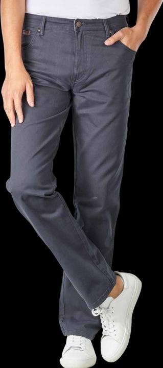 Actual product image Wrangler Texas Slim Pant Straight Fit Dark Navy (W34/L34)