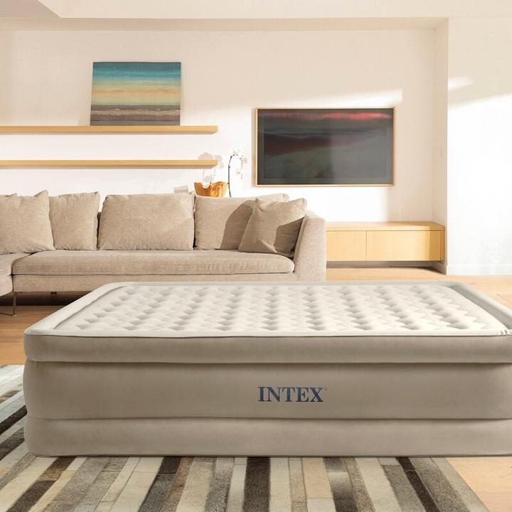 Actual product image Intex Dura-Beam Deluxe Ultra Plush Queen (100 x 190 cm)