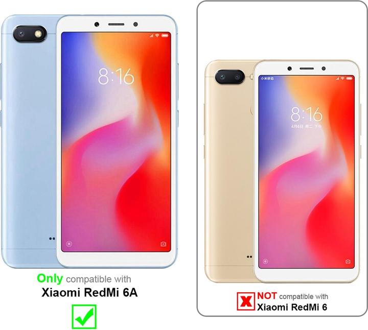Produktbild Cadorabo Book mit Standfunktion Cover (Xiaomi Redmi 6A)