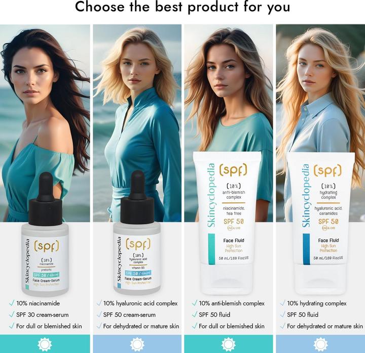 Produktbild Skincyclopedia SPF 50 Hydrating Fluid (50ml) (Sonnencreme Gesicht, SPF 50, 50 ml)