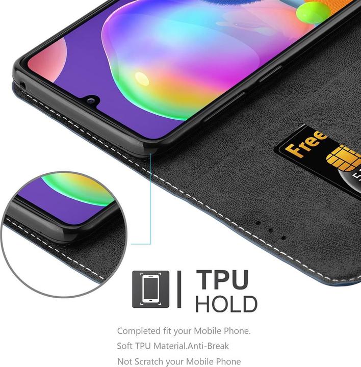 Productafbeelding Cadorabo X-Wallet hoes voor kunstleer pak (Samsung Galaxy A31)