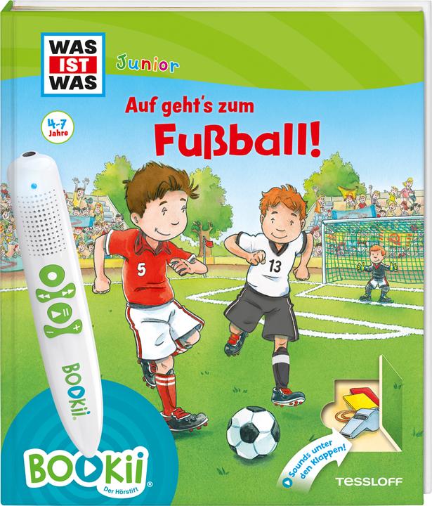 WAS IST WAS Junior Auf geht's zum Fussball! (Deutsch, Martin Lickleder, Claudia Kaiser, Andrea Beständig, 2018)
