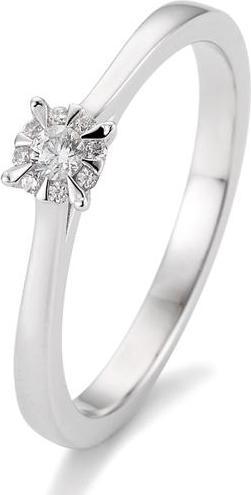 Immagine prodotto Breuning Anello di fidanzamento Hero (58, Oro 750/18 K)