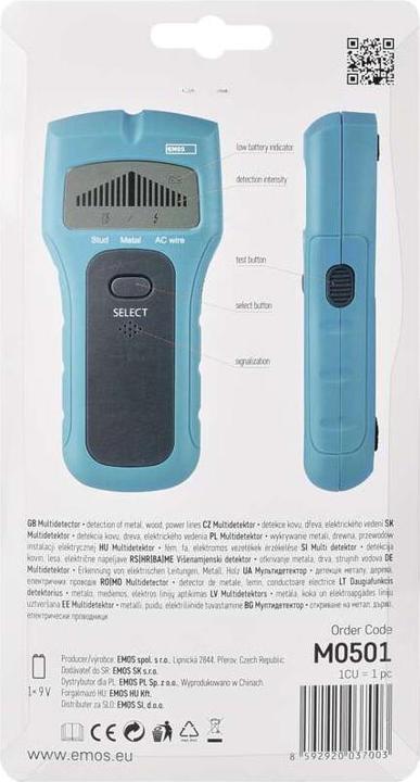 Actual product image Emos Multidetector M0501