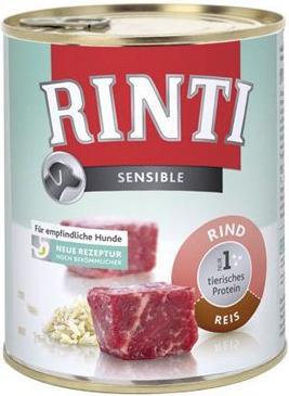 Immagine prodotto Rinti Manzo sensibile e riso (Adulto, 1 pz., 400 g)